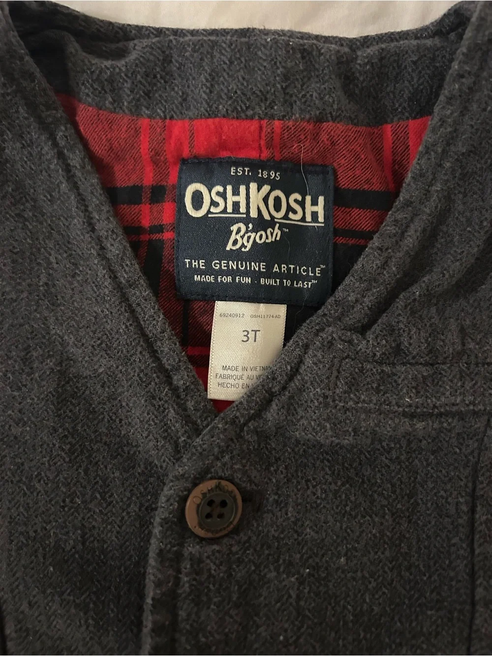 OshKosh Bgosh tailored kids